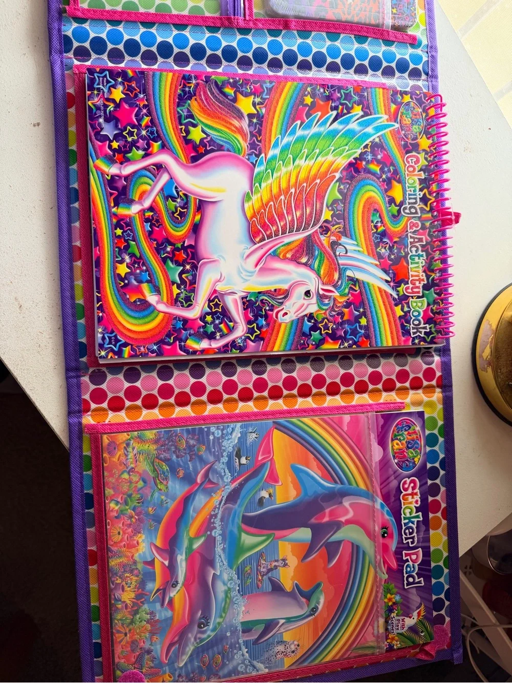Lisa Frank colorful lisa
